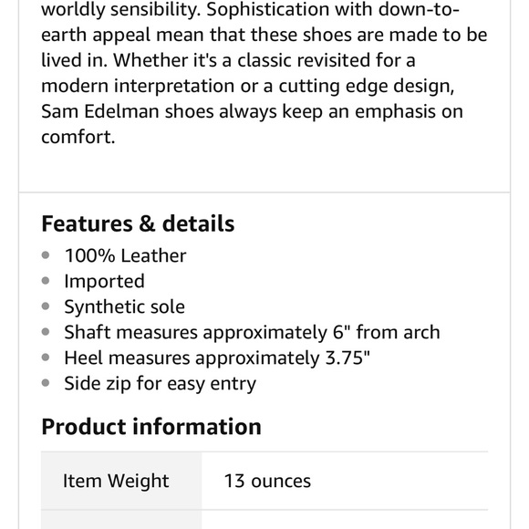 Sam Edelman ankle lace up yvie bootie NWT - Picture 7 of 8